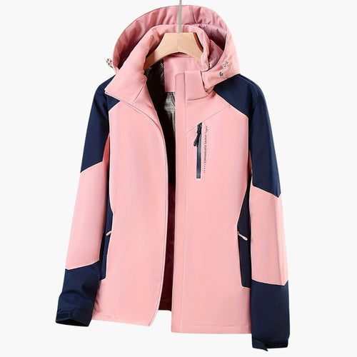 Brielle | Women's Warm Rain Jacket Insulated Hooded