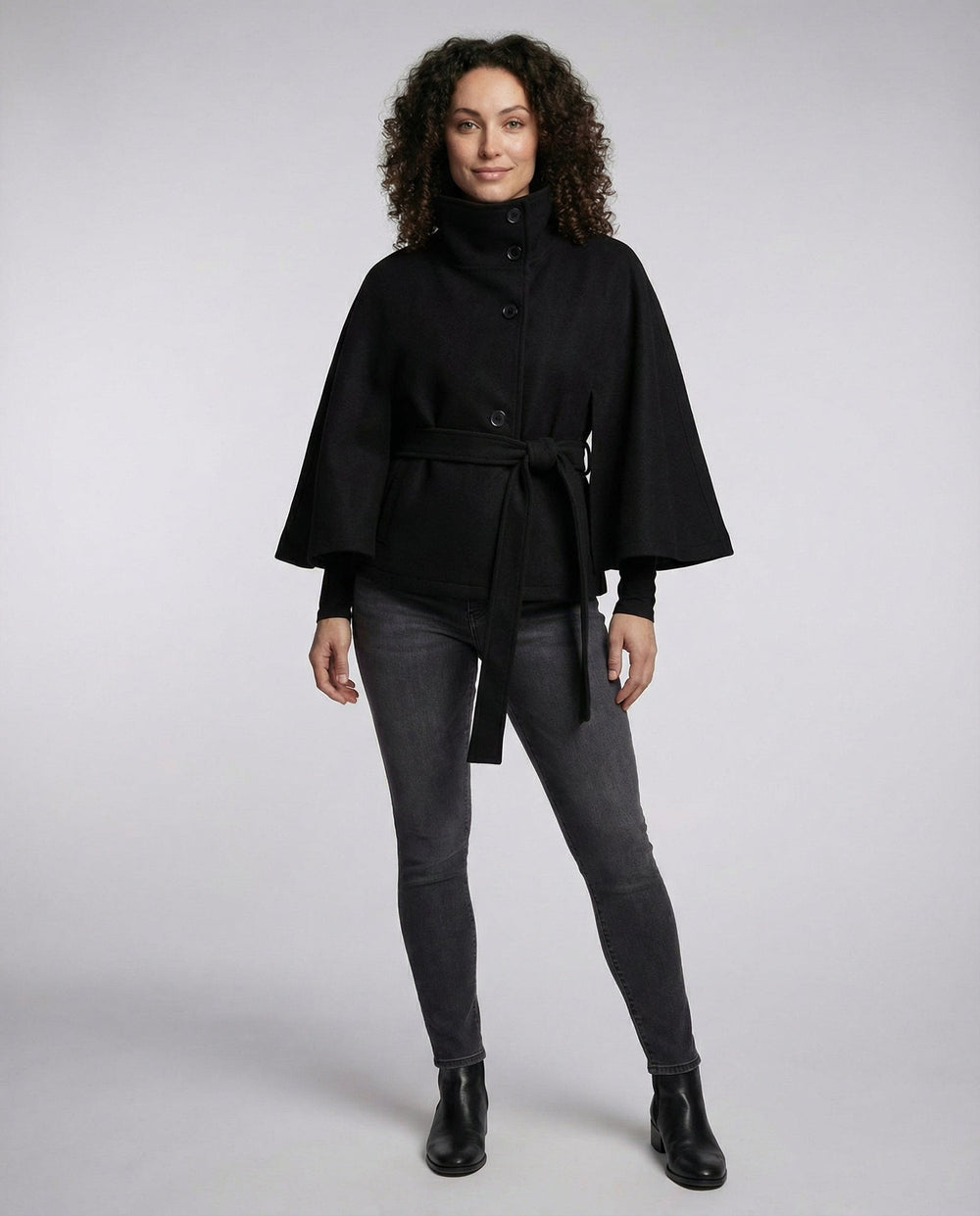 Allegra | Women's Belted Trench Coat Long Classic