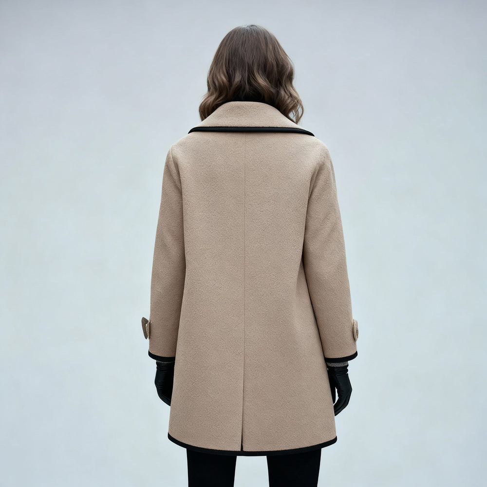 Alma | Women's Longline Trench Coat Warm Winter
