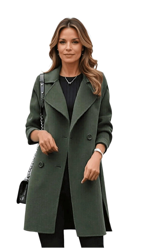 Amber | Women's Trench Coat Long Classic Longline