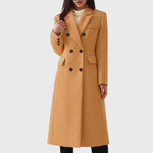 Andrea | Women's Classic Trench Coat Long