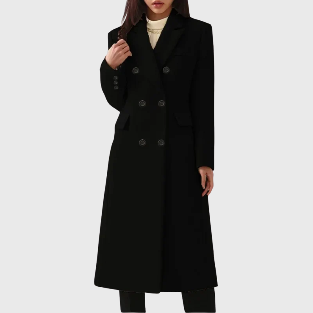 Andrea | Women's Classic Trench Coat Long