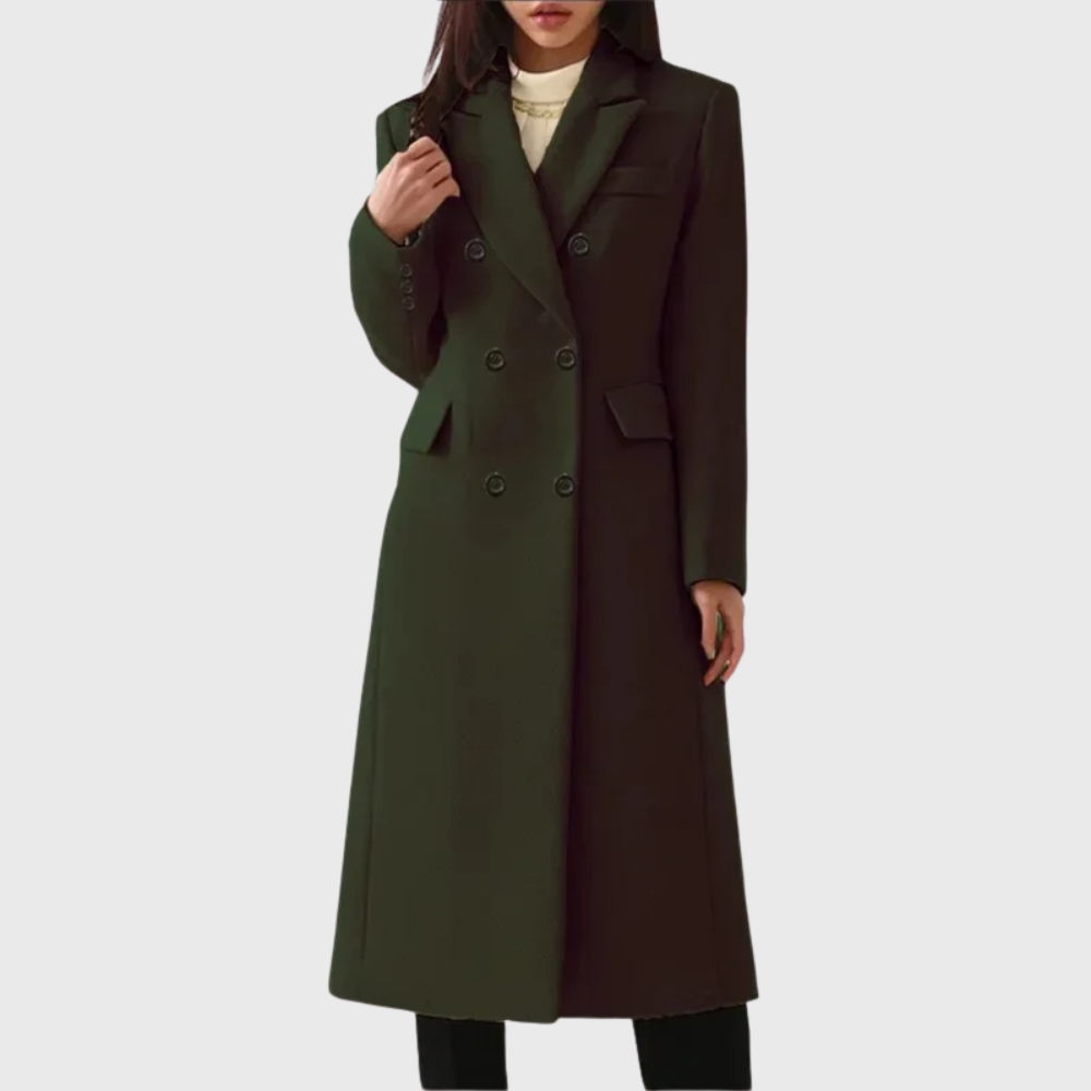 Andrea | Women's Classic Trench Coat Long