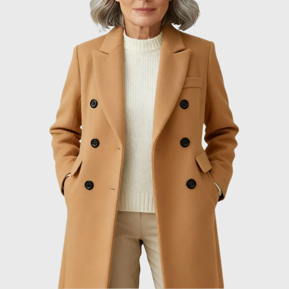 Andrea | Women's Classic Trench Coat Long