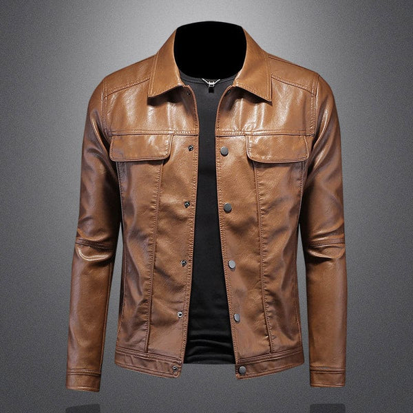 Anton | Men's Motorcycle Leather Jacket Biker