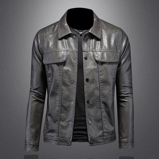Anton | Men's Motorcycle Leather Jacket Biker