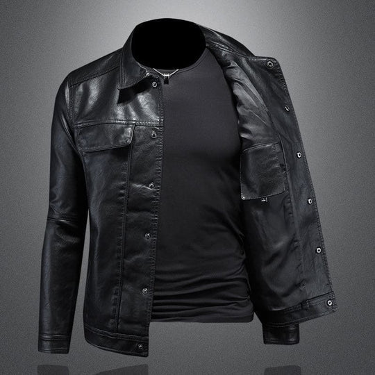 Anton | Men's Motorcycle Leather Jacket Biker