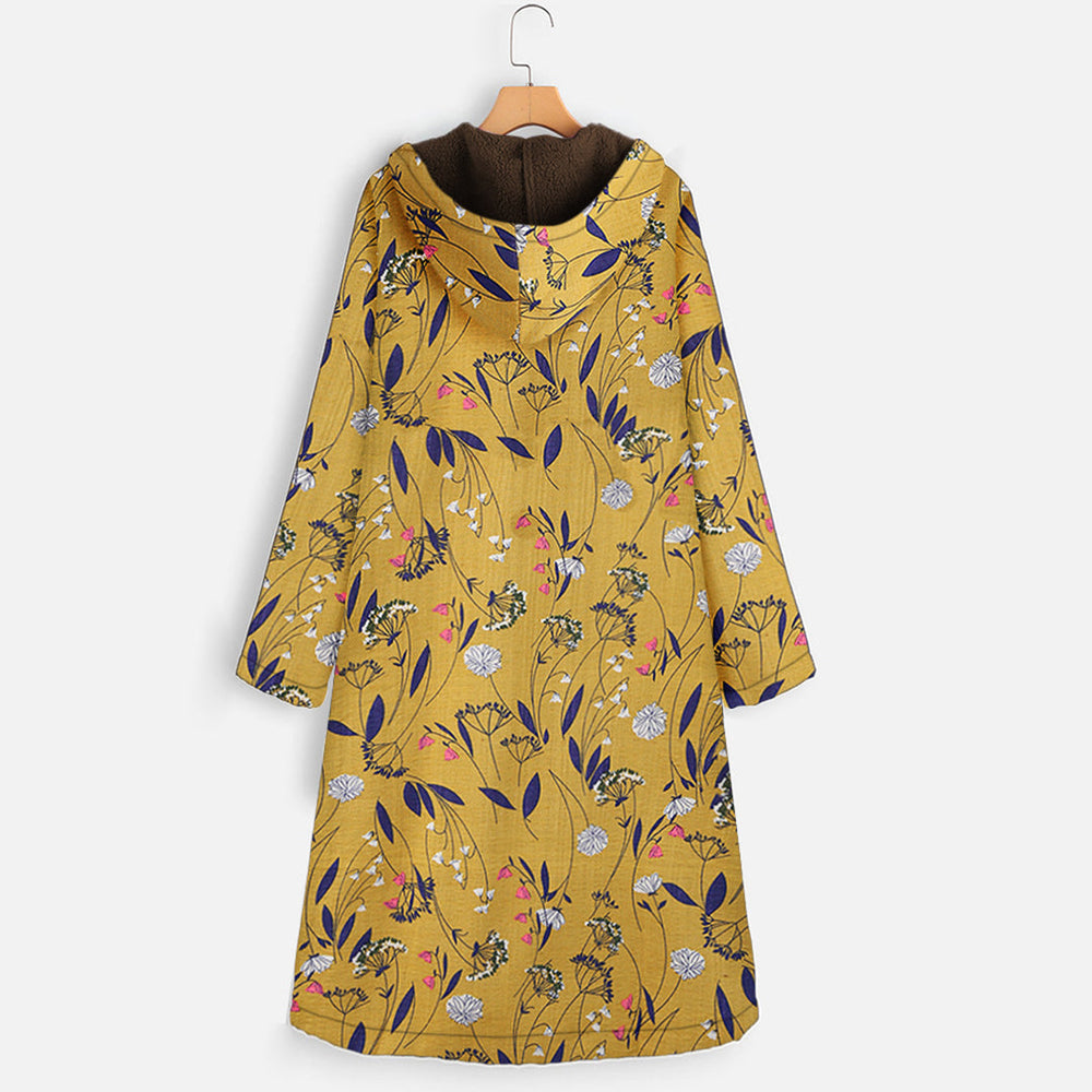 Ariana | Women's Long Hooded Winter Coat Warm