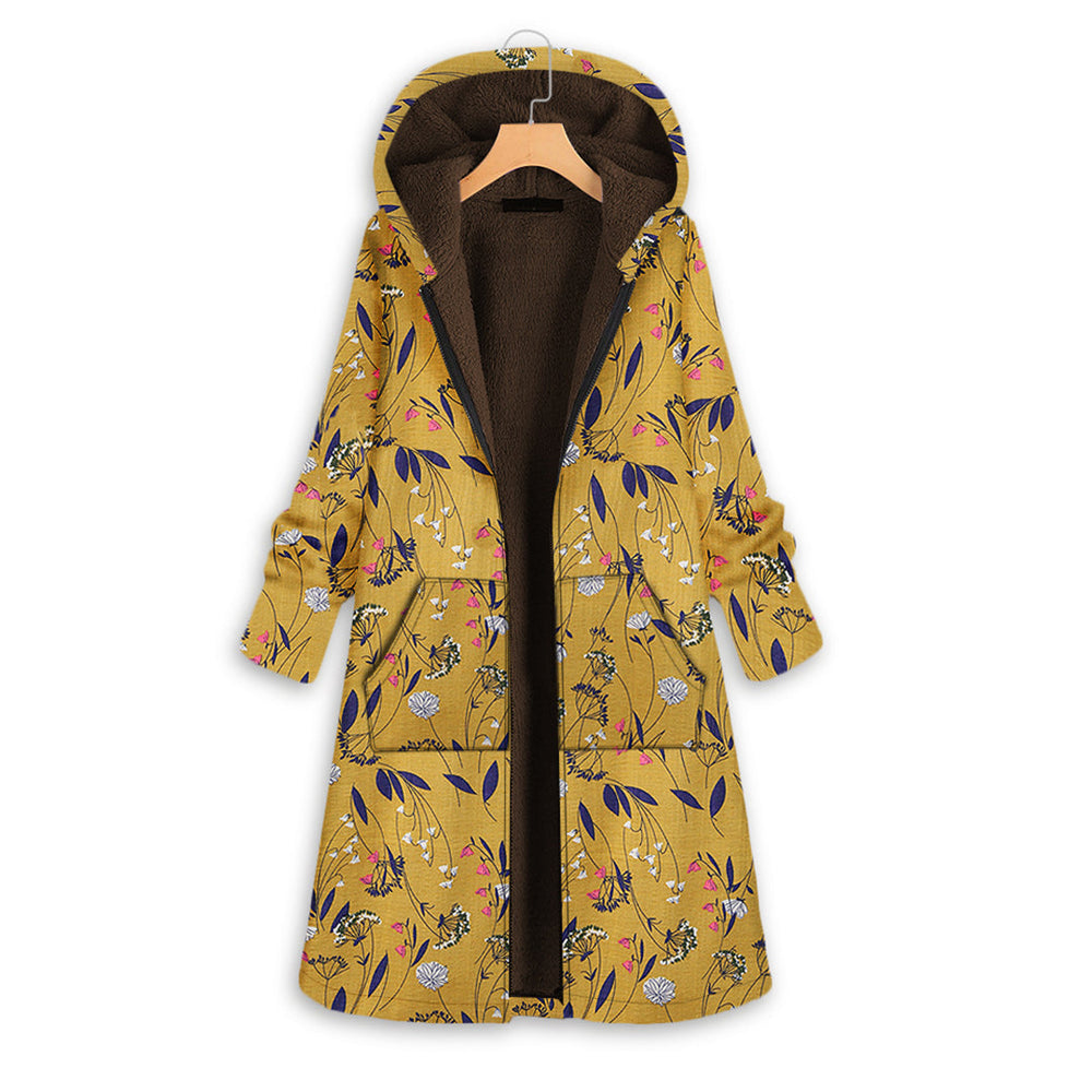 Ariana | Women's Long Hooded Winter Coat Warm