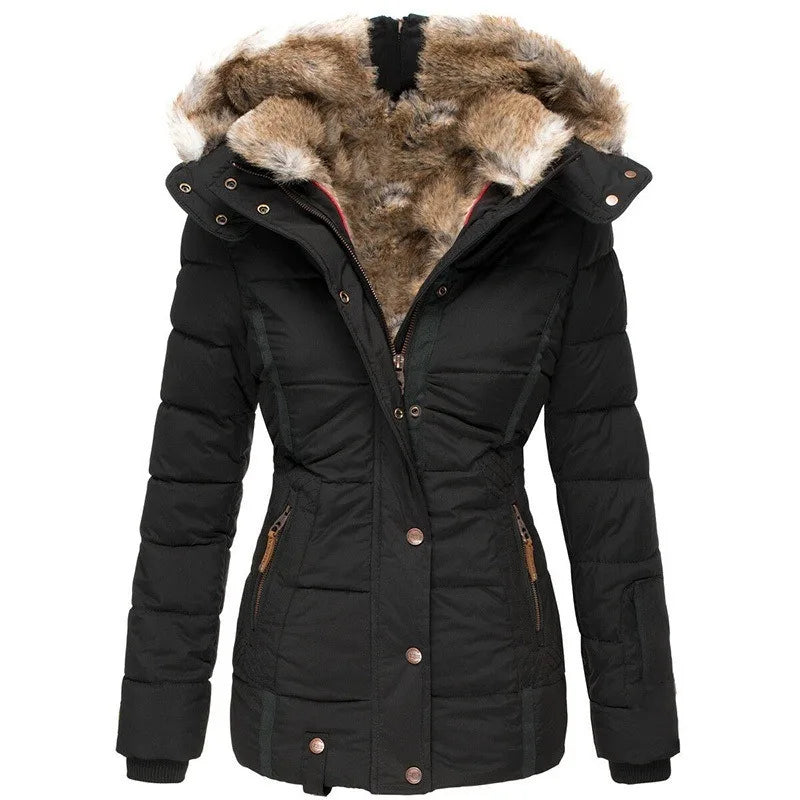Arlette | Women's Fur Lined Winter Coat Faux