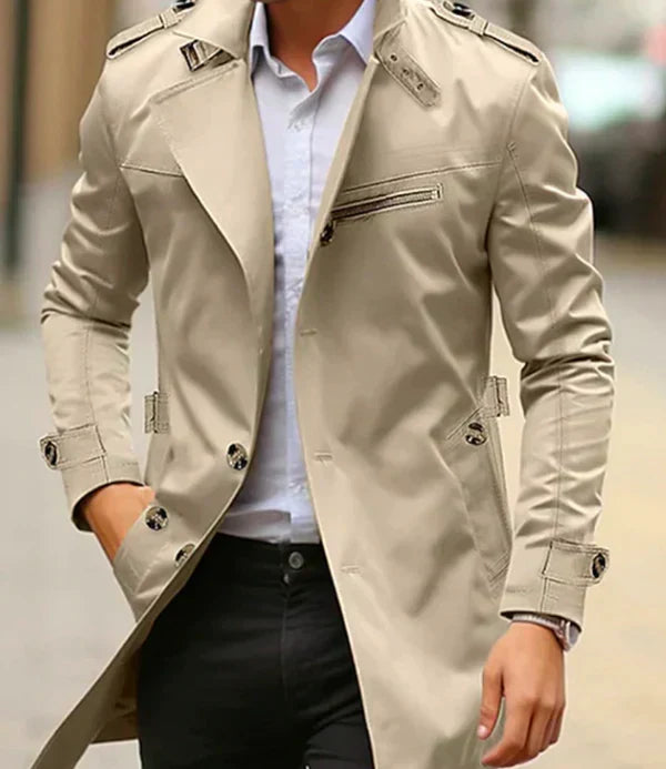 Arthur | Men's Trench Coat Overcoat Long