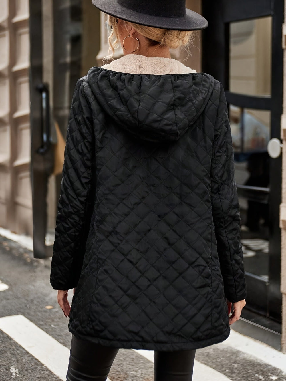 Ashley | Women's Padded Winter Coat Quilted Warm