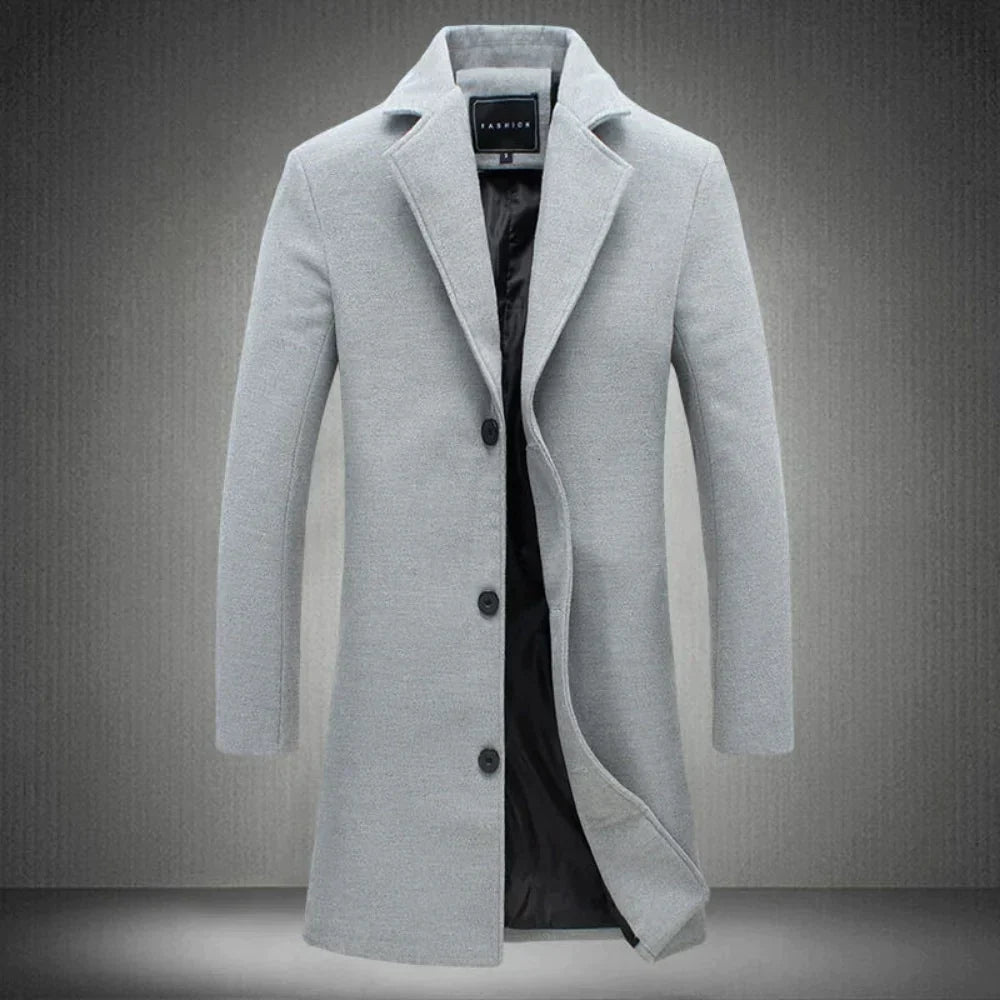 Aurelio | Men's Coat Trench Overcoat