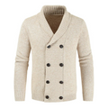 Baudouin | Men's Knitted Cardigan Sweater Open Front
