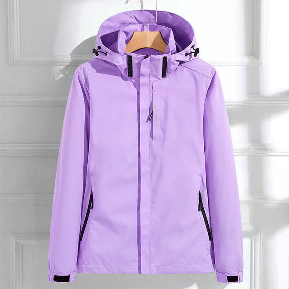Belinda | Women's Packable Hooded Rain Jacket