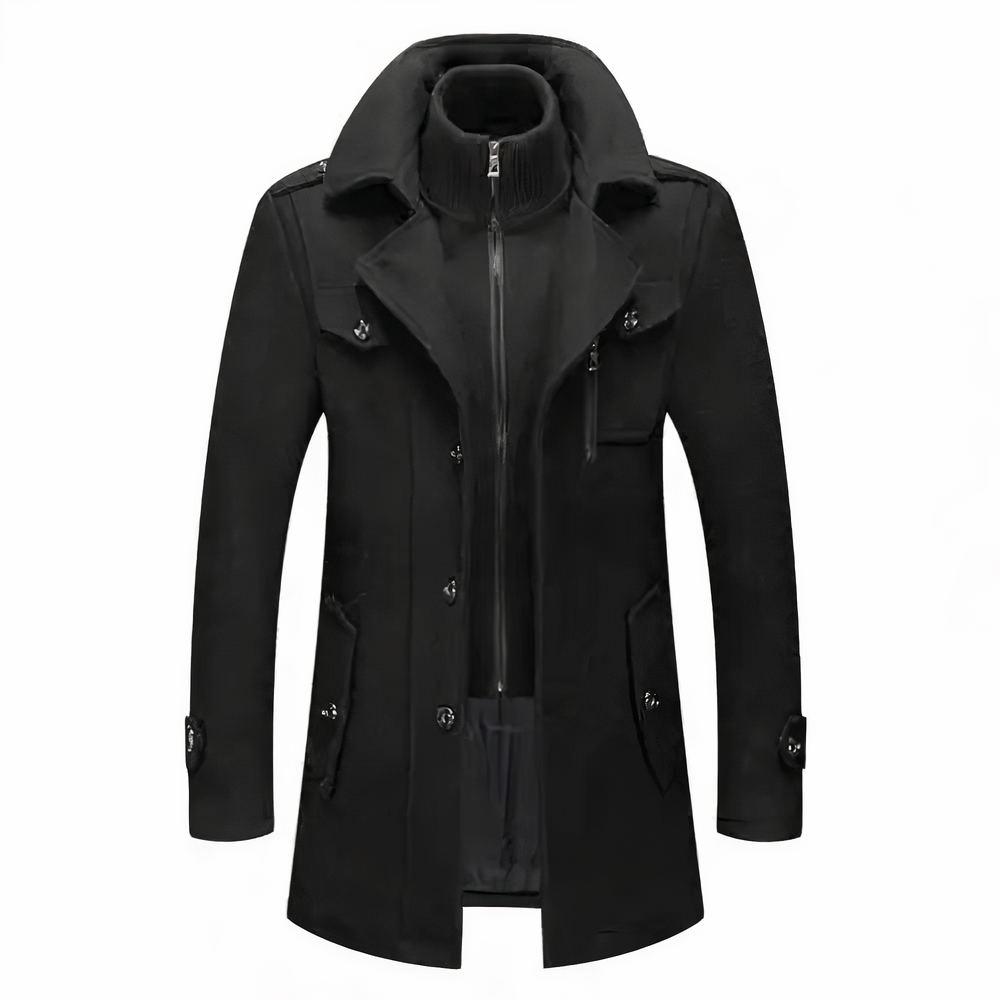 Bertram | Men's Trench Coat Long Overcoat