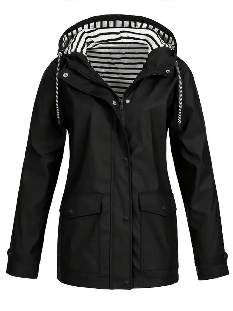 Beryl | Women's Rain Jacket Hooded Lightweight