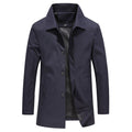 Blaise | Men's Long Trench Coat Windproof Overcoat