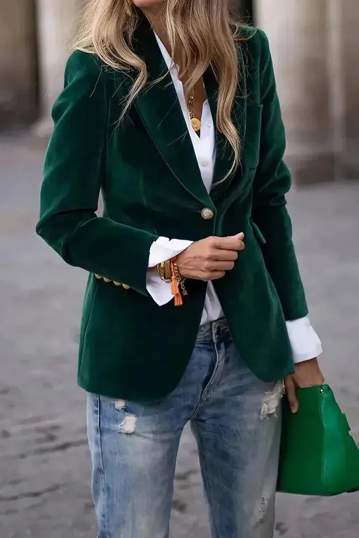 Carmen | Women's Tailored Blazer Fitted Longline