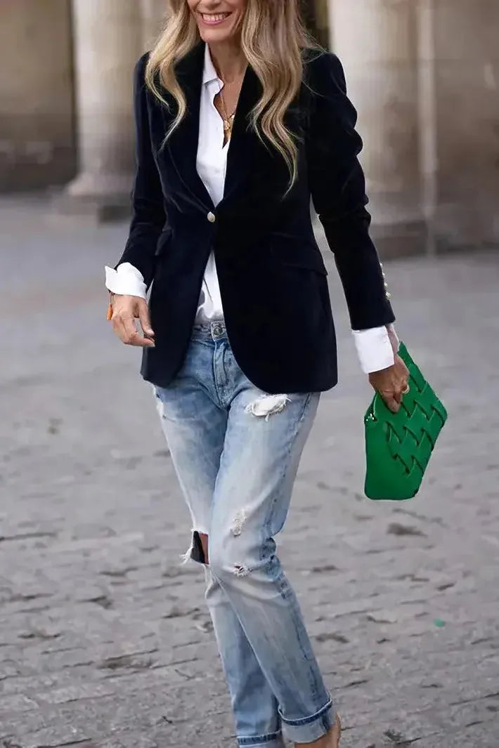 Carmen | Women's Tailored Blazer Fitted Longline