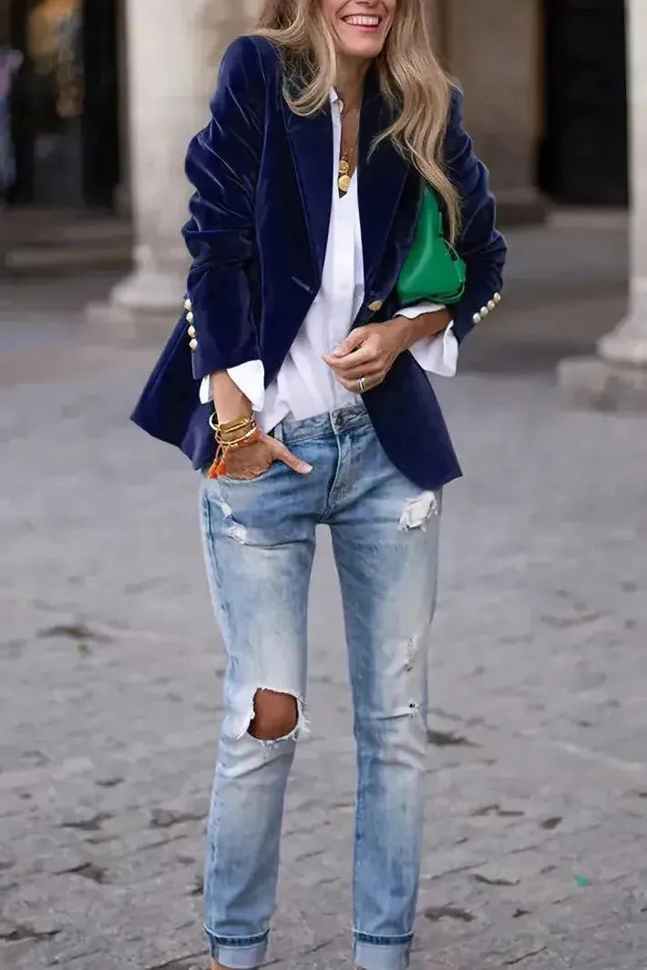 Carmen | Women's Tailored Blazer Fitted Longline