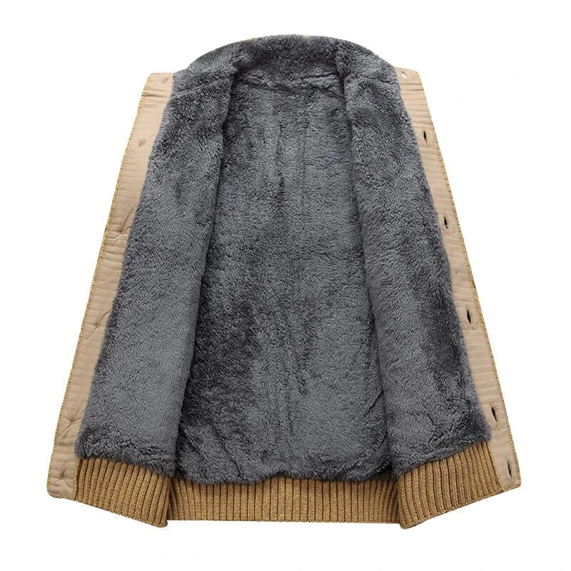 Carsten | Men's Cable Knit Cardigan Sweater Open Front