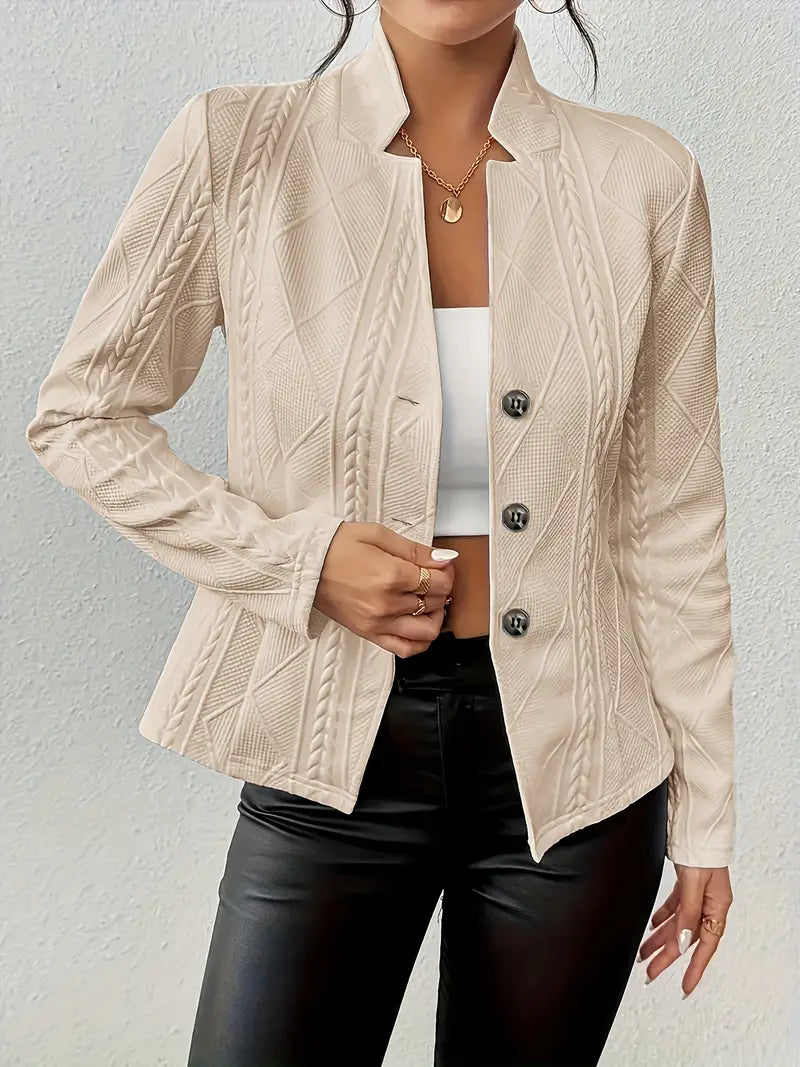 Clarissa | Women's Embroidered Blazer Tailored Fitted