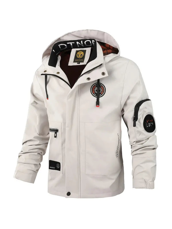 Clement | Men's Lightweight Rain Jacket Waterproof