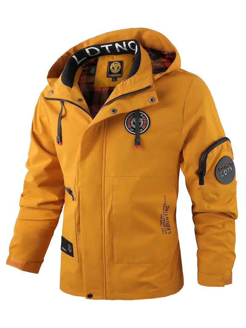 Clement | Men's Lightweight Rain Jacket Waterproof