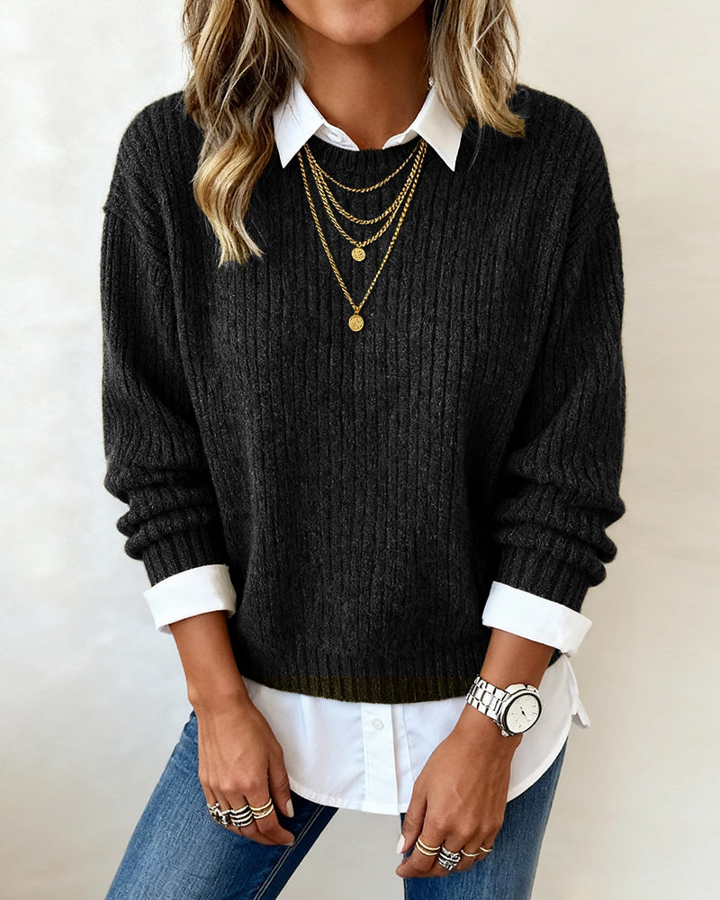 Cressida | Women's Collared Knitted Sweater