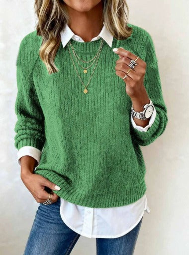 Cressida | Women's Collared Knitted Sweater