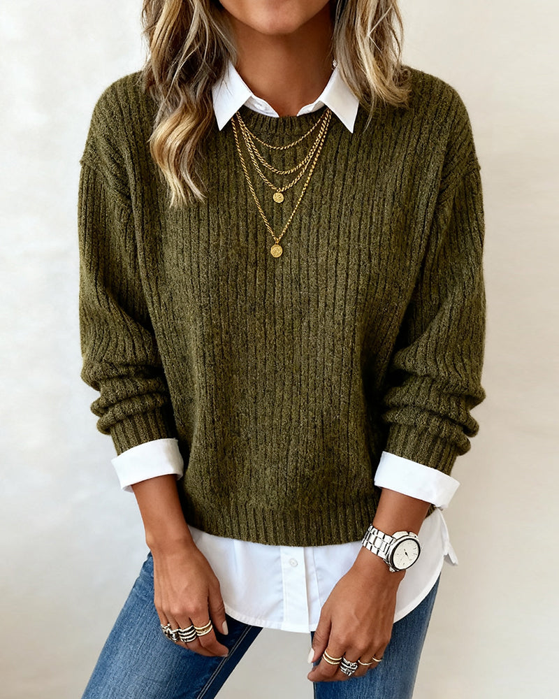 Cressida | Women's Collared Knitted Sweater