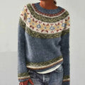 Delia | Women's Knitted Sweater Soft Crew Neck