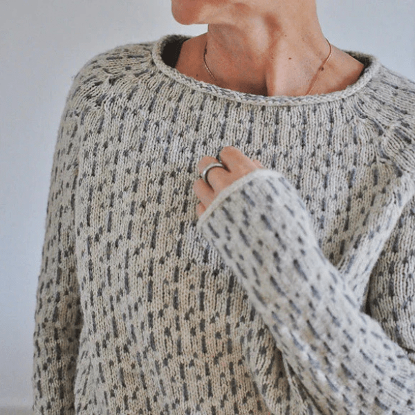 Delphine | Women's Ribbed Knitted Sweater