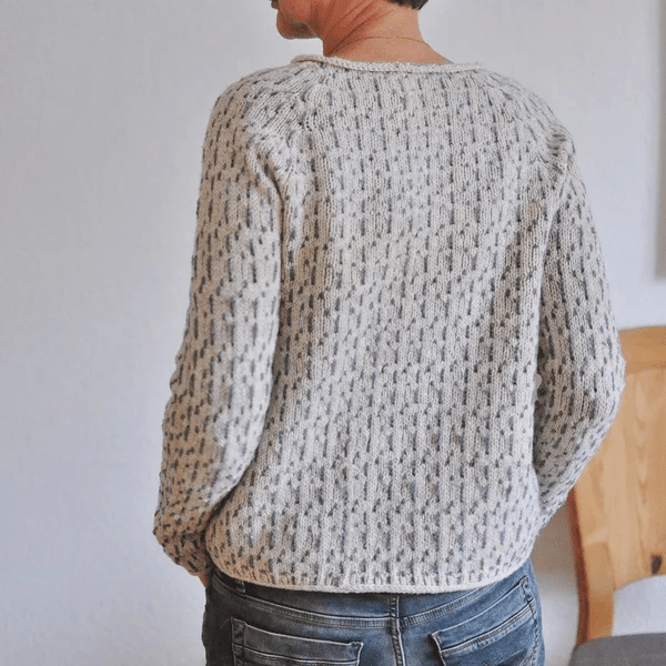 Delphine | Women's Ribbed Knitted Sweater