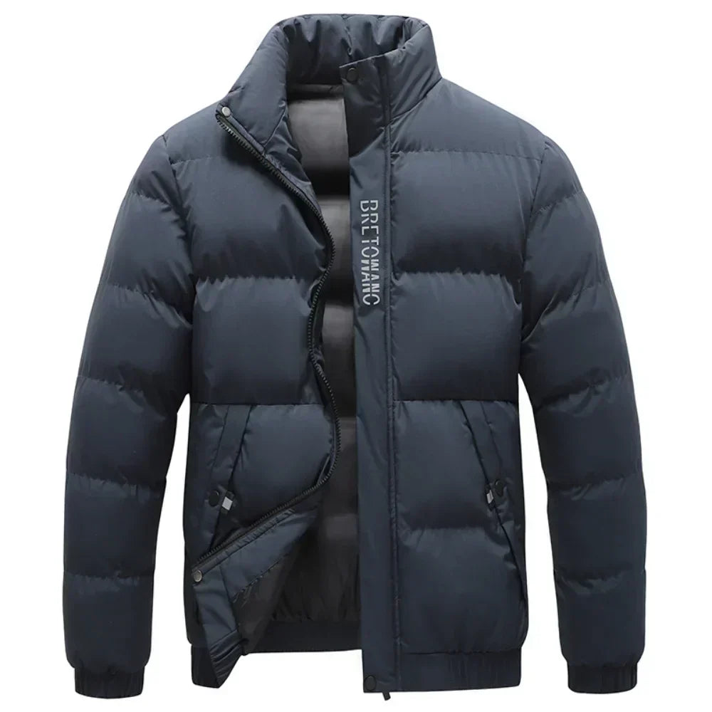 Desmond | Men's Stand Collar Puffer Jacket Padded