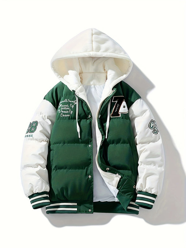 Donovan | Men's Hooded Puffer Jacket Winter Padded