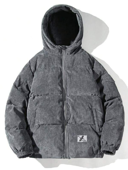 Duncan | Men's Corduroy Puffer Jacket Quilted