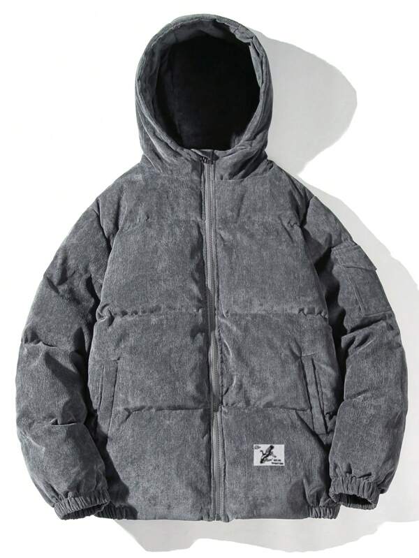 Duncan | Men's Corduroy Puffer Jacket Quilted