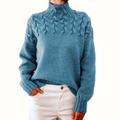 Eileen | Women's Turtleneck Sweater Knitted Warm