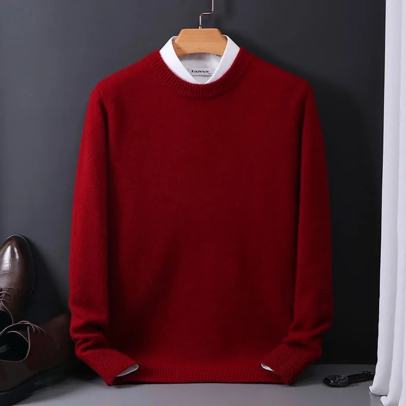 Elias | Men's Knit Sweater Crew Neck