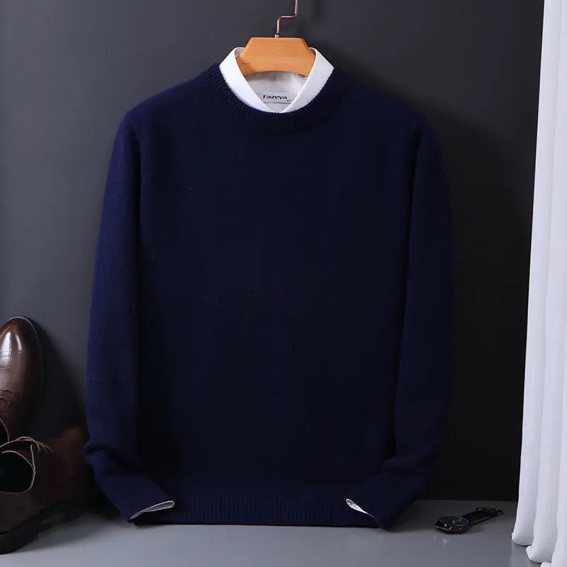 Elias | Men's Knit Sweater Crew Neck