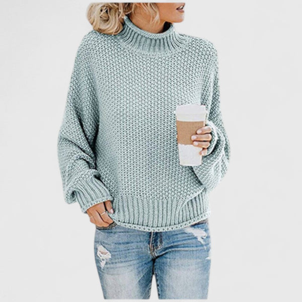 Eloise | Women's Turtleneck Sweater Oversized Slouchy