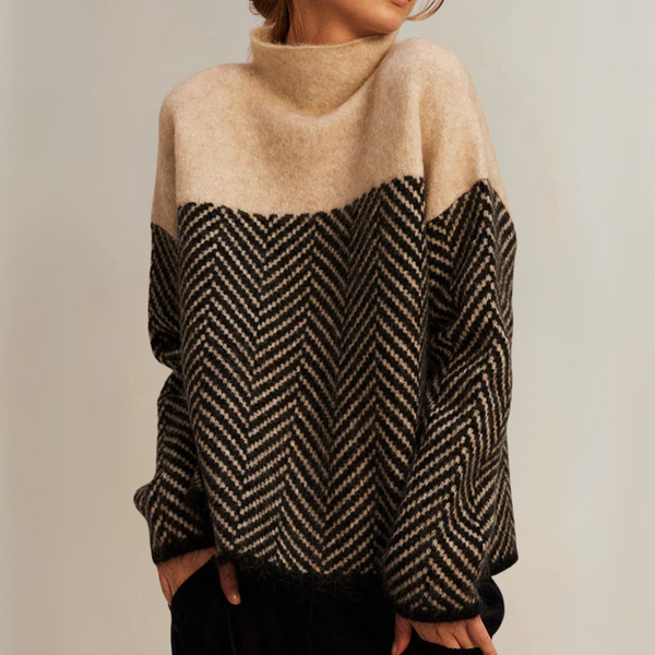 Emeline | Women's Turtleneck Sweater Lightweight Knitted
