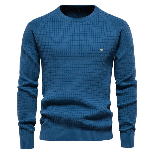 Emory | Men's Ribbed Knit Sweater Crew Neck