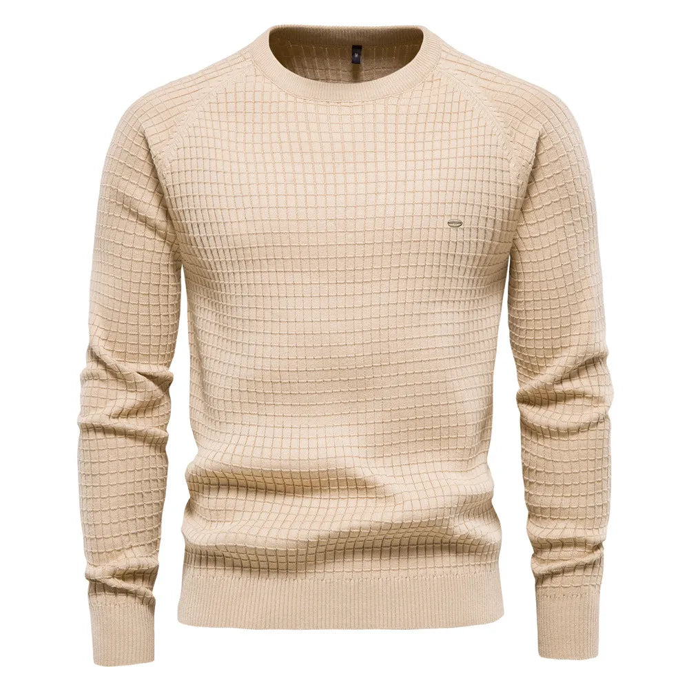 Emory | Men's Ribbed Knit Sweater Crew Neck