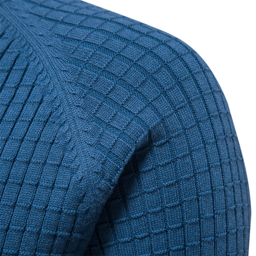 Emory | Men's Ribbed Knit Sweater Crew Neck