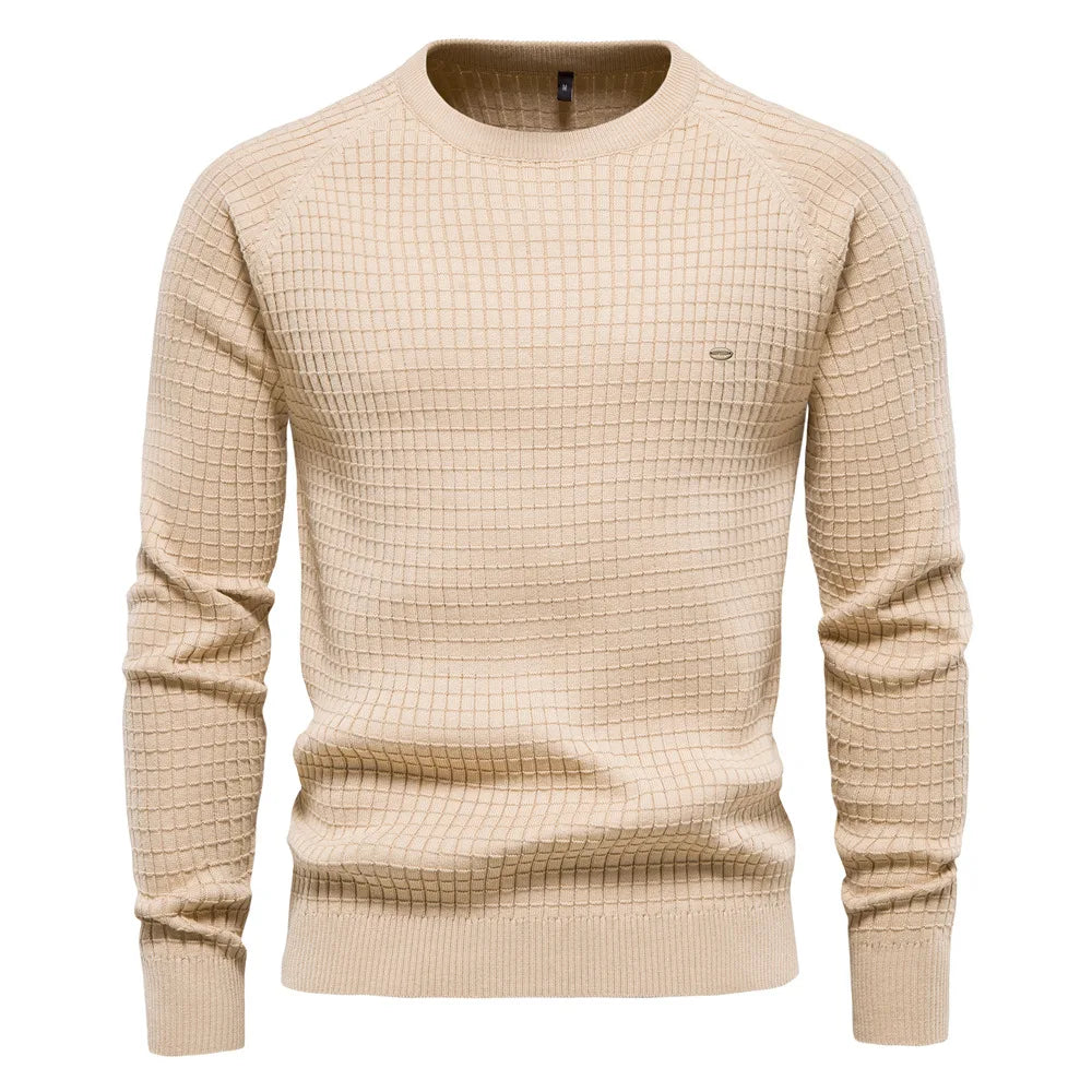 Emory | Men's Ribbed Knit Sweater Crew Neck