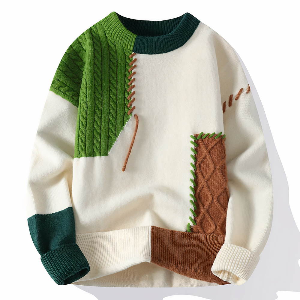 Enzo | Men's Knit Sweater Crew Neck