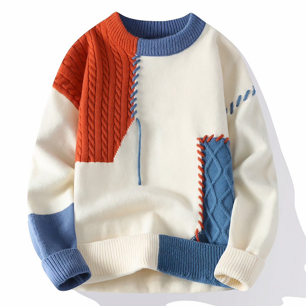 Enzo | Men's Knit Sweater Crew Neck